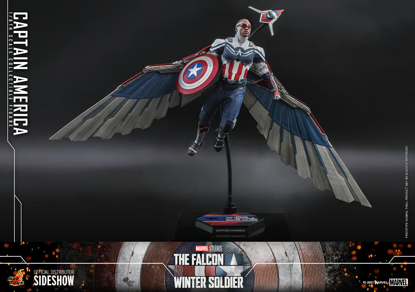 CAPTAIN AMERICA 1 6 FALCON Y  WINTER