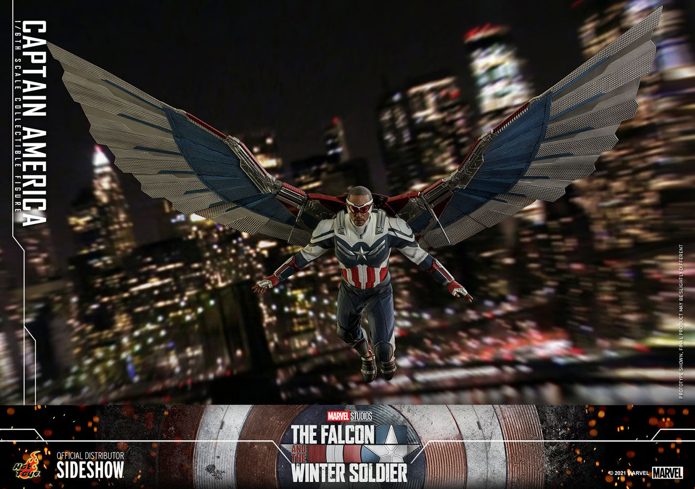 CAPTAIN AMERICA 1 6 FALCON Y  WINTER