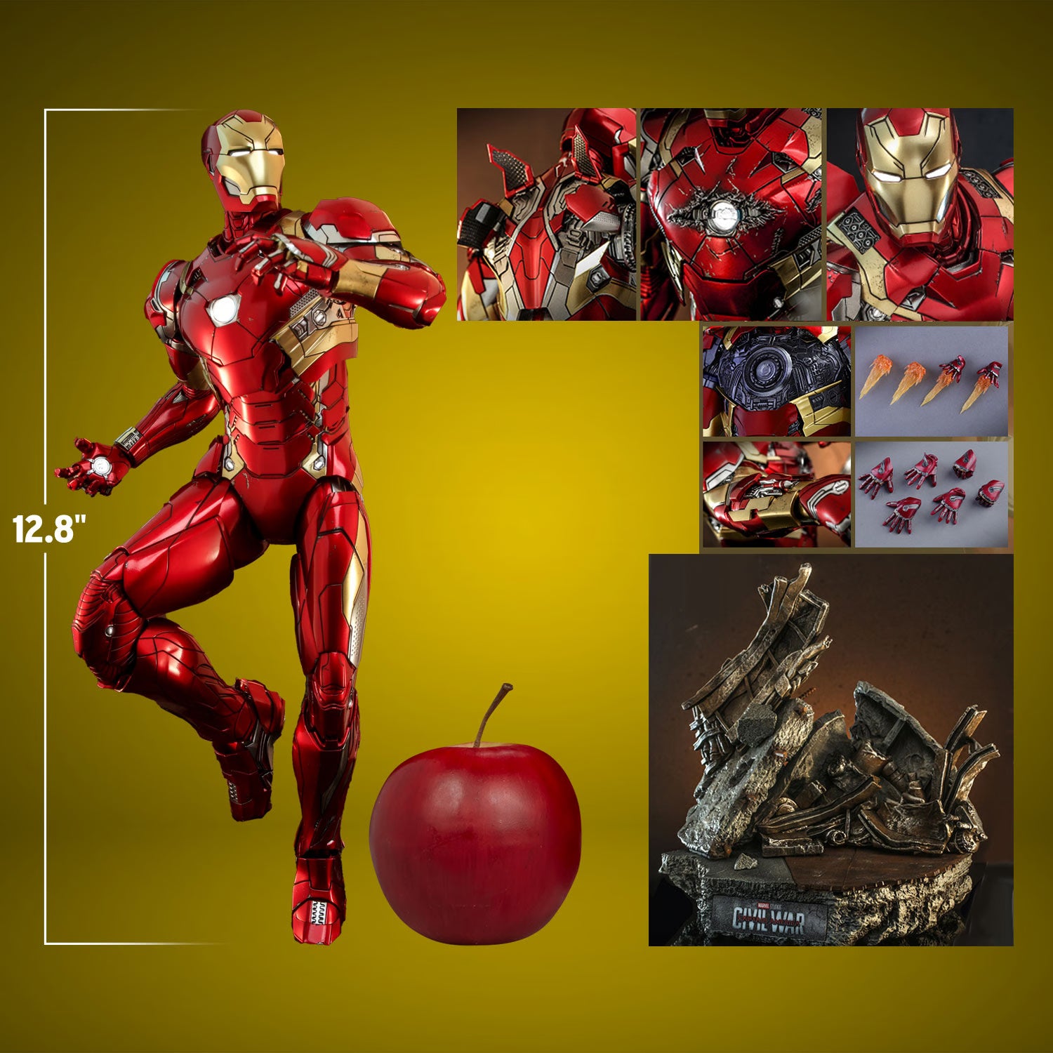 CAPTAIN AMERICA CIVIL WAR IRON MAN MARK XLVI