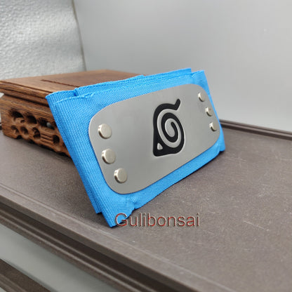 COSPLAY HEADBAND NARUTO LEAF VILLAGE BLUE