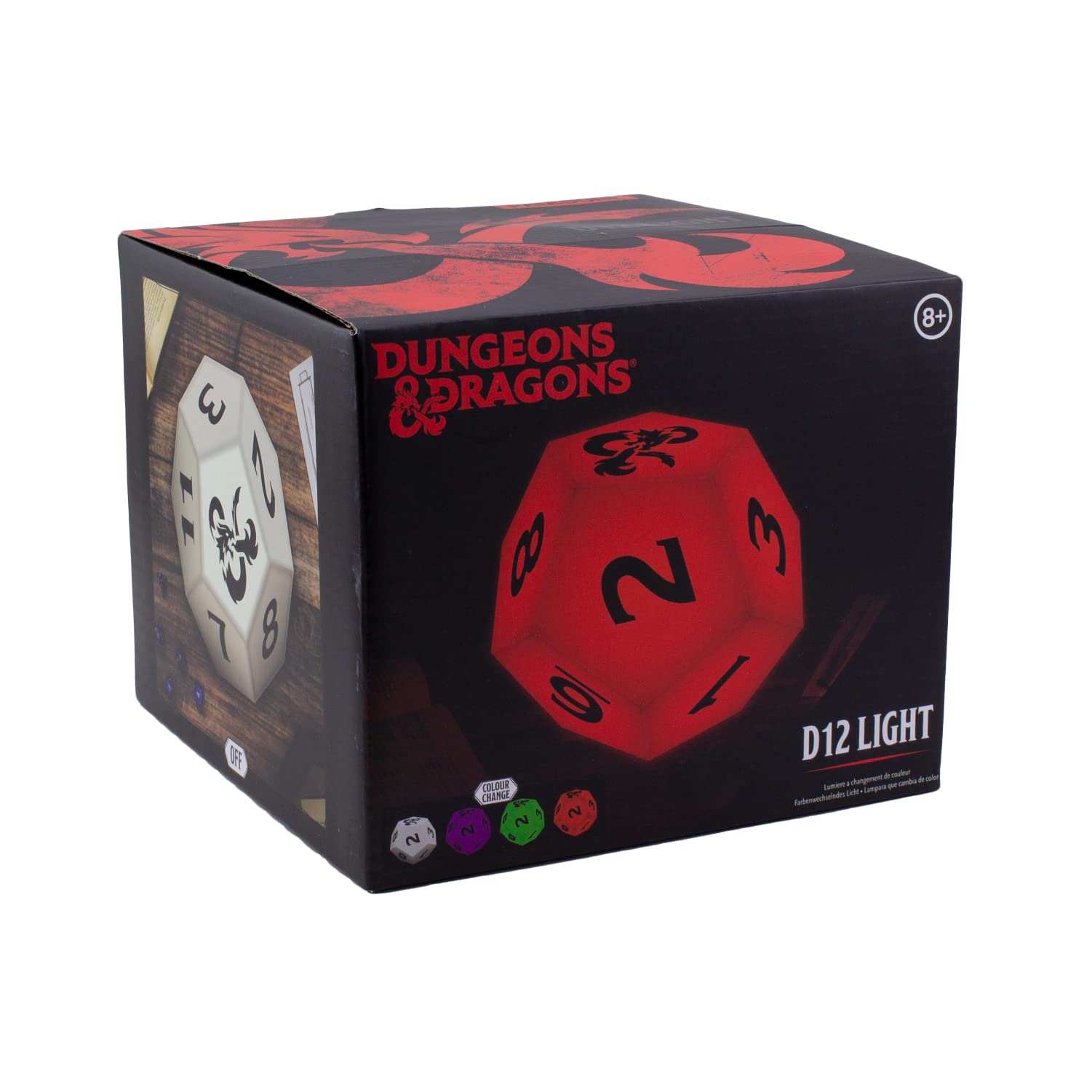 D12 LIGHT DUNGEONS AND DRAGONS DICE