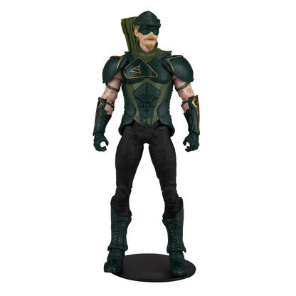 DC DIRECT GREEN ARROW FIGURE WITH INJUSTICE 2 COMIC