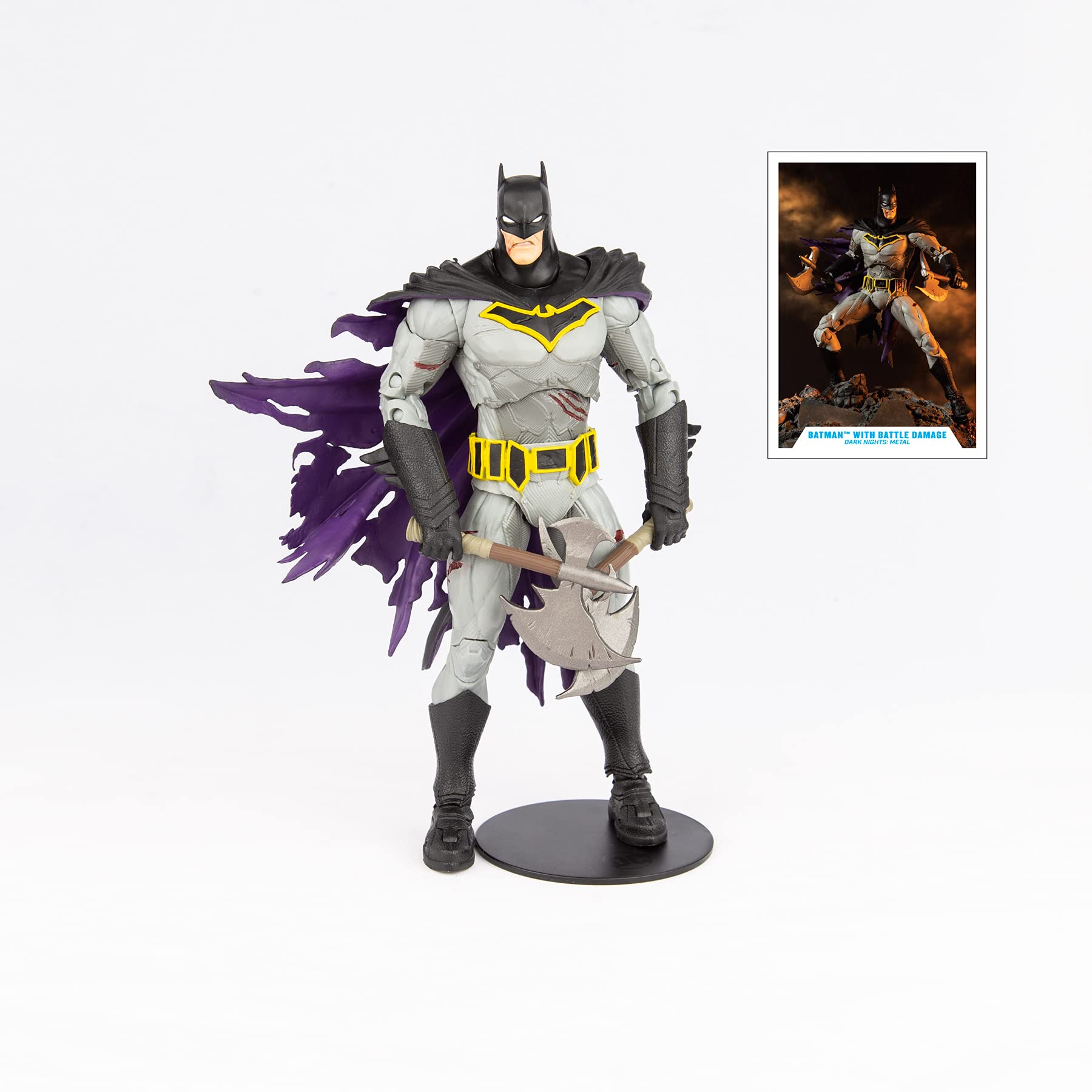 DC MULTIVERSE BATMAN BEYOND BATMAN BATTLE DAMAGE