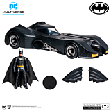 Batman y Batmobile Gold Label (Dc Universe)