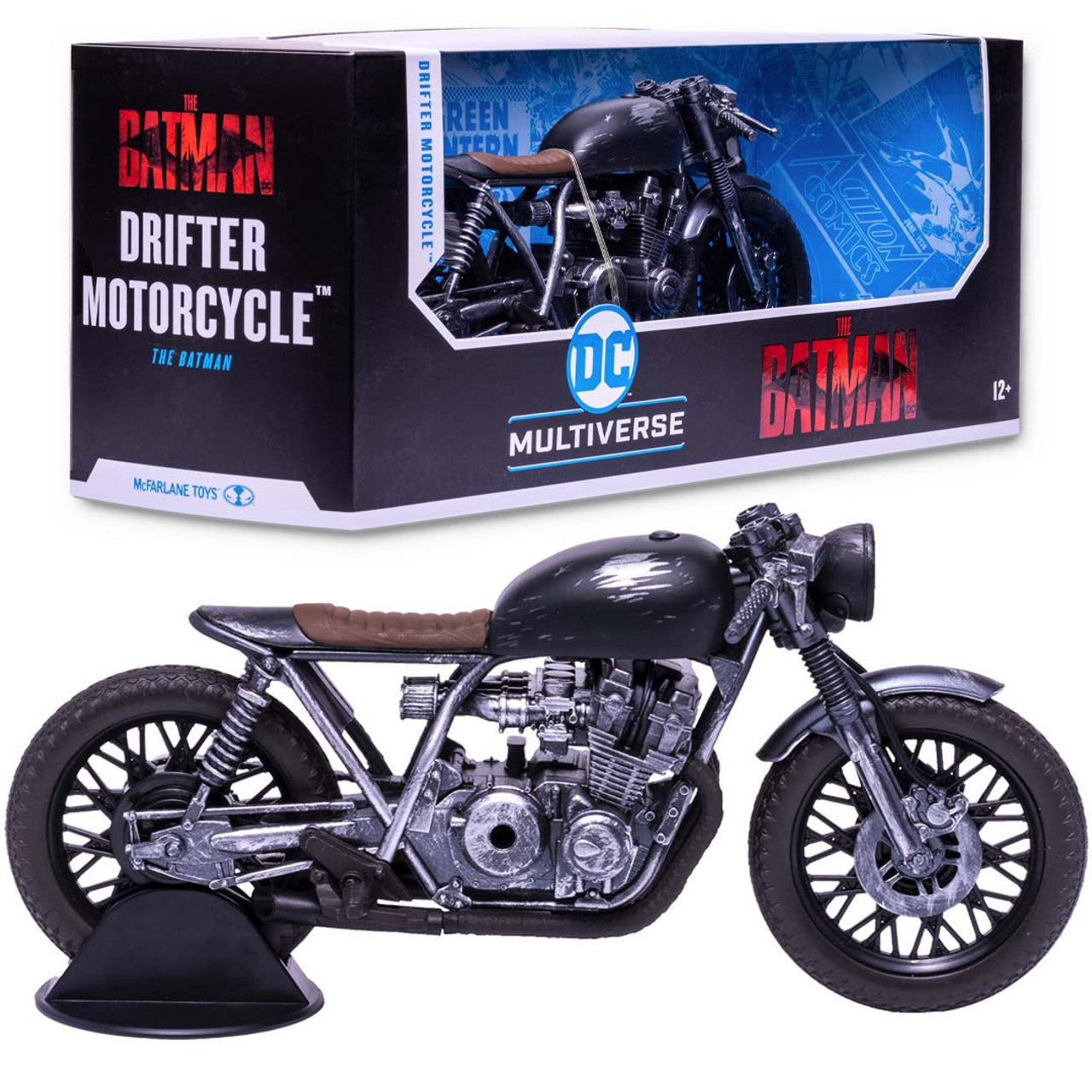 DC MULTIVERSE THE BATMAN MOVIE DRIFTER MOTORCYCLE