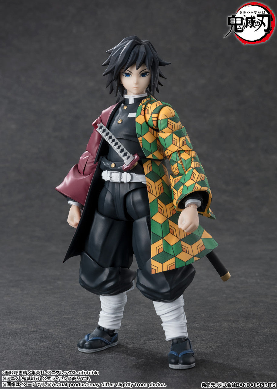 DEMON SLAYER KIMETSU NO YAIBA GIYU TOMIOKA S.H.FIGUARTS ACTION FIGURE