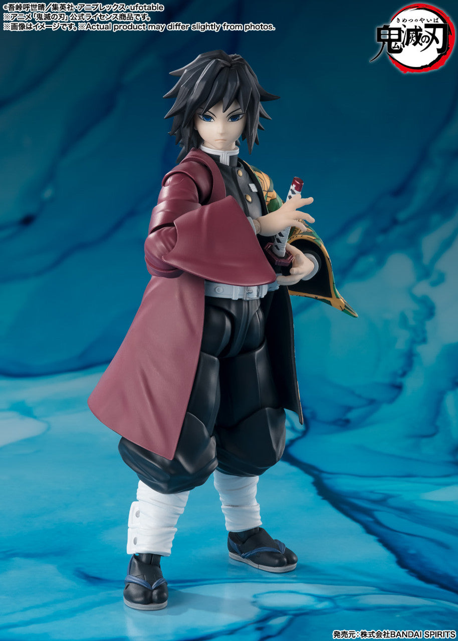 DEMON SLAYER KIMETSU NO YAIBA GIYU TOMIOKA S.H.FIGUARTS ACTION FIGURE