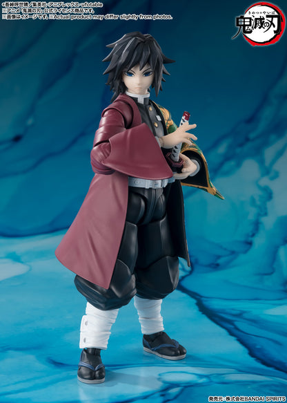 DEMON SLAYER KIMETSU NO YAIBA GIYU TOMIOKA S.H.FIGUARTS ACTION FIGURE