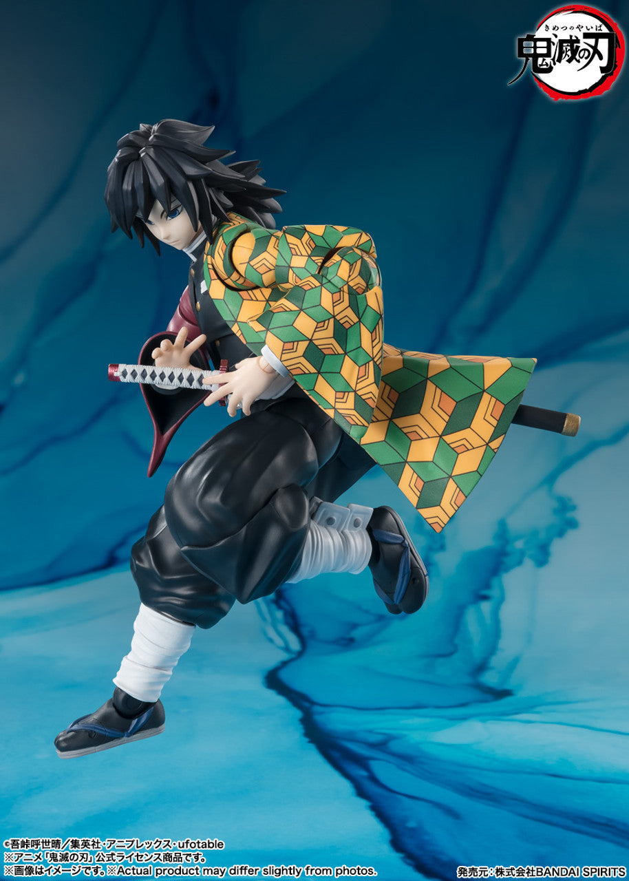 DEMON SLAYER KIMETSU NO YAIBA GIYU TOMIOKA S.H.FIGUARTS ACTION FIGURE