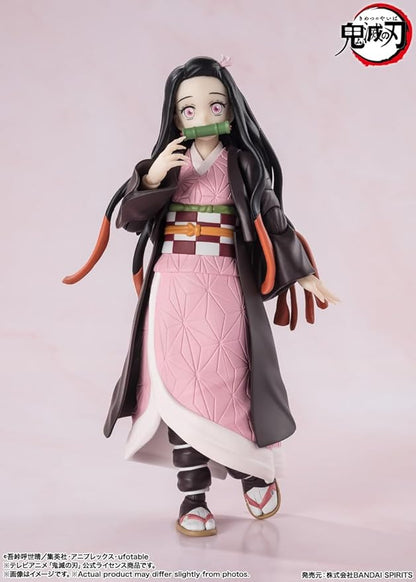 DEMON SLAYER KIMETSU NO YAIBA NEZUKO KAMADO S.H.FIGUARTS ACTION FIGURE