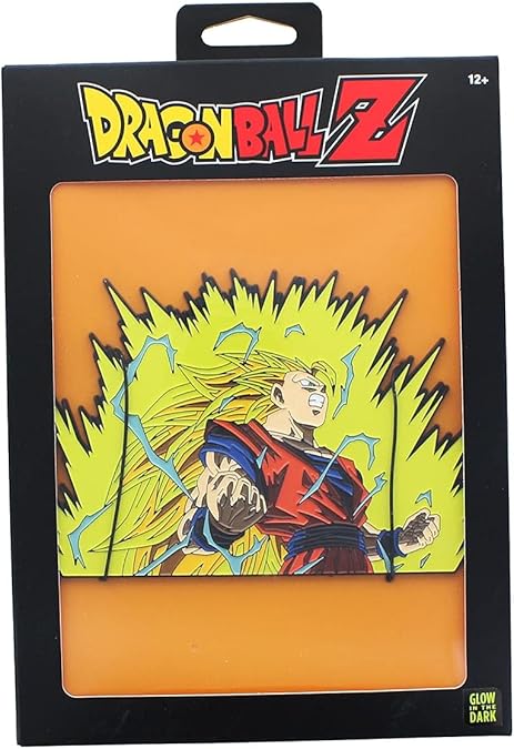 DRAGON BALL Z 5 5 INCH MAGNETIC PIN SUPER SAIYAN GOKU