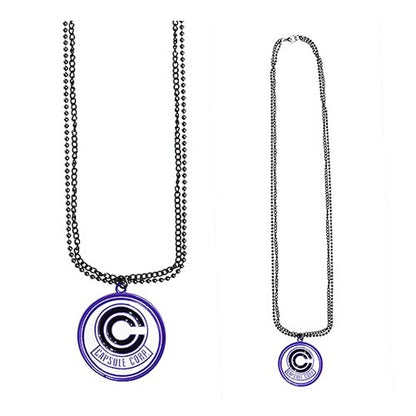 DRAGON BALL Z CAPSULE CORP LOGO NECKLACE