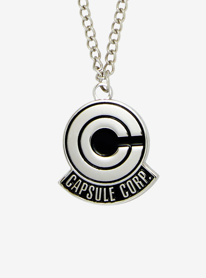 DRAGON BALL Z CAPSULE CORP LOGO NECKLACE