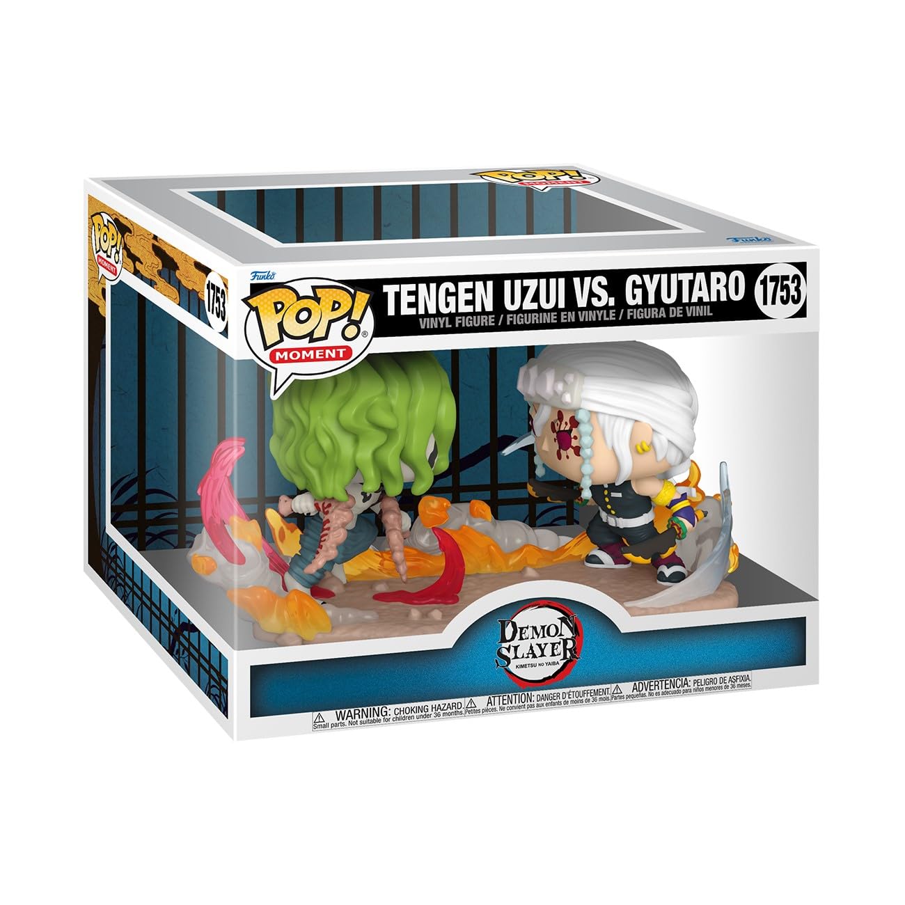 Demon Slayer Tengen Uzui Vs. Gyutaro Funko Pop! Moment #1753