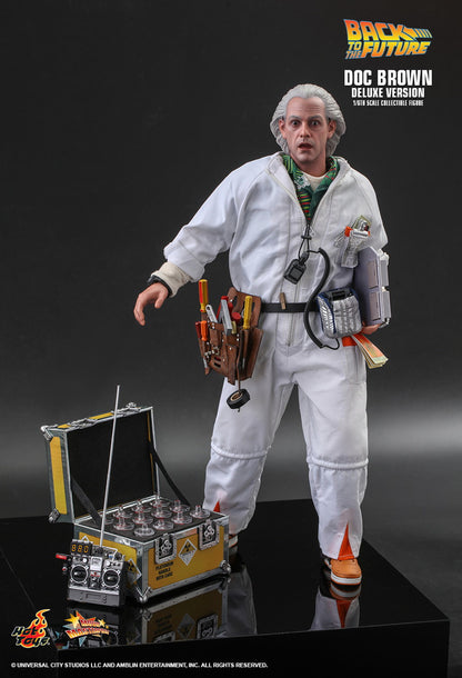 DOC BROWN (DELUXE VERSION) SIXTH SCALE FIGURE BY HOT TOYS