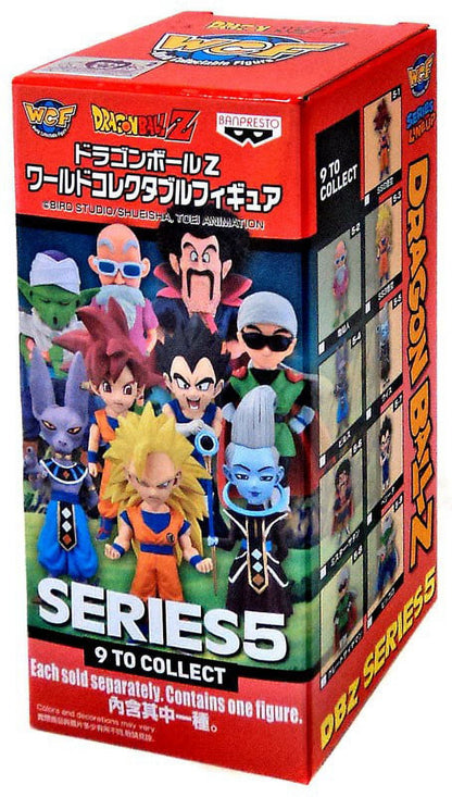 DRAGON BALL Z WCF CELL SAGA MINI FIGURE RANDOM 5 PACK