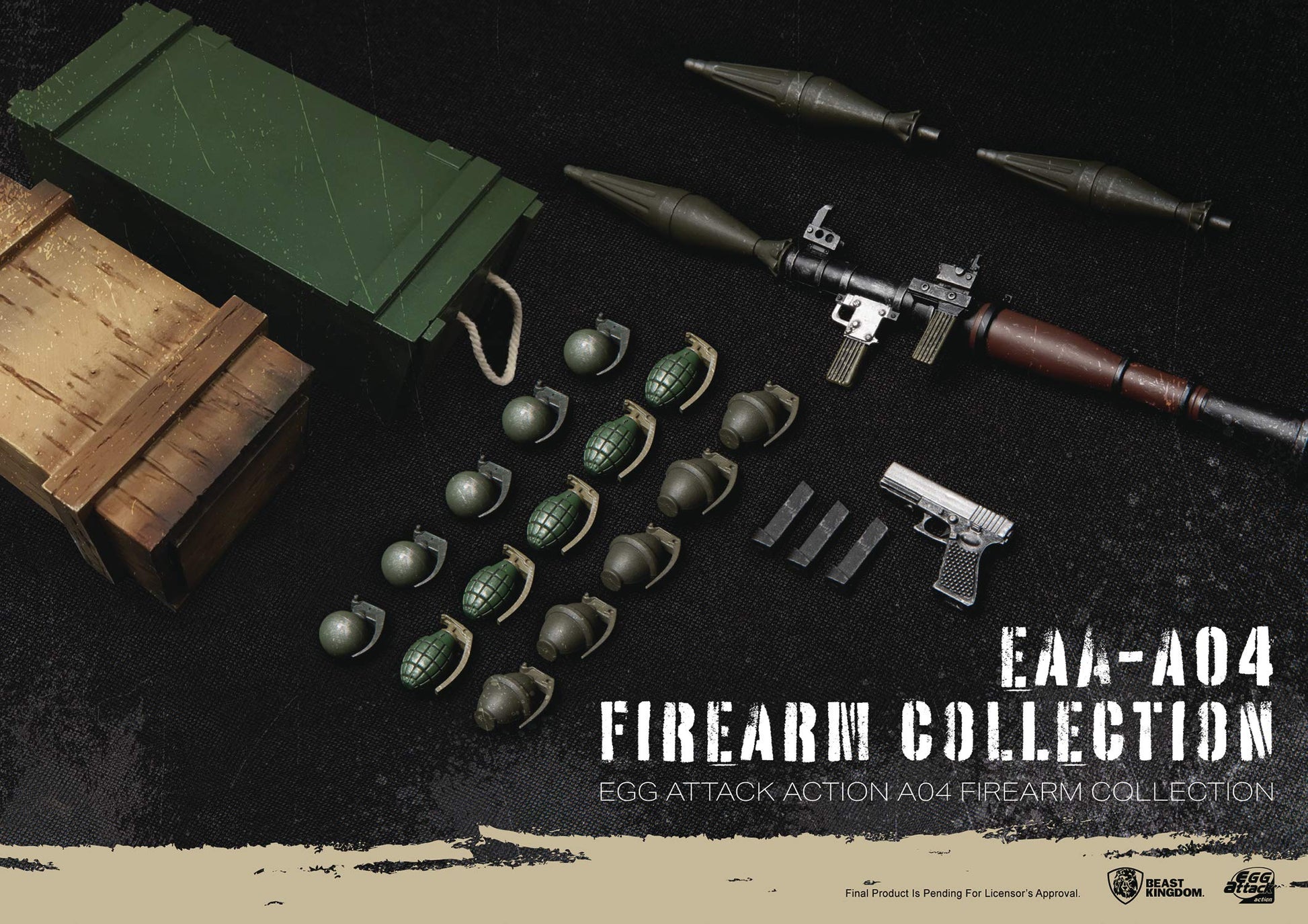 EAA A04 FIREARM COLLECTION ACTION FIGURE ACCESSORY SET