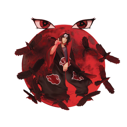 ESPADA NARUTO ITACHI UCHIHA SCALE 1/8