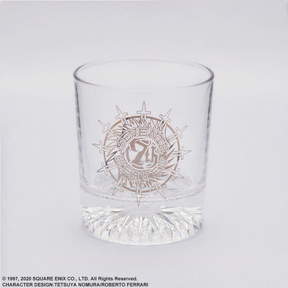 FINAL FANTASY VII REMAKE SEVENTH HEAVEN GLASS AND COASTER SET
