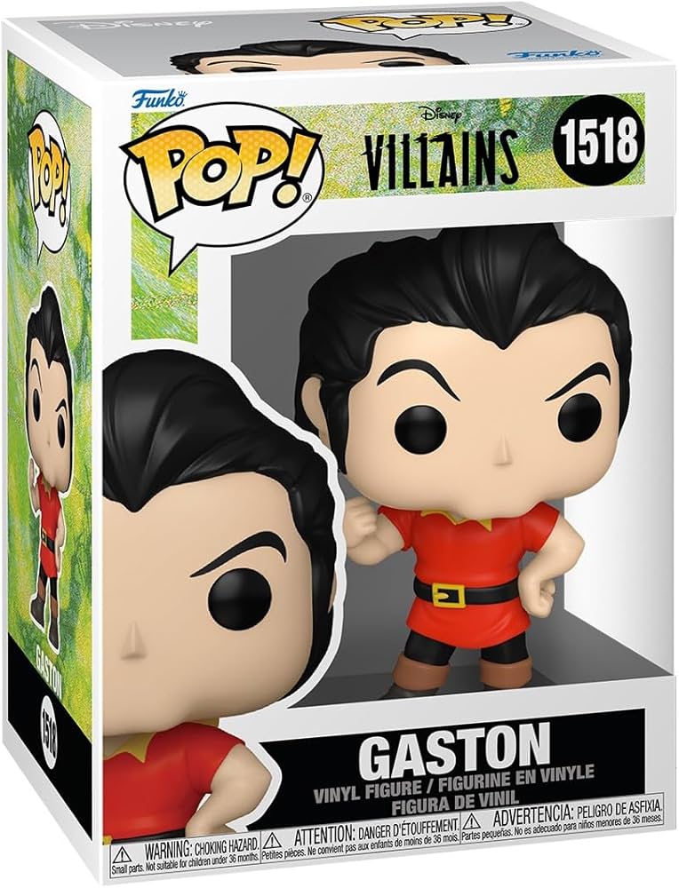 FUKO POP DISNEY VILLAINS GASTON #1518