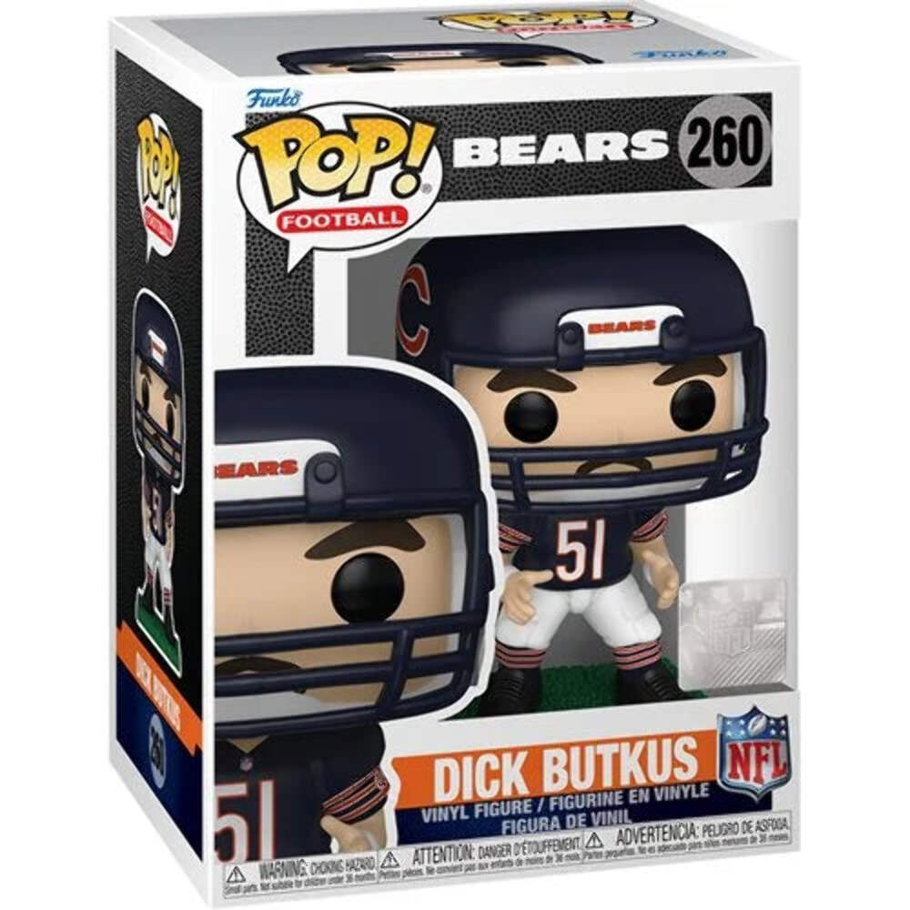 FUNKO POP BEARS DICK BUTKUS NFL #260