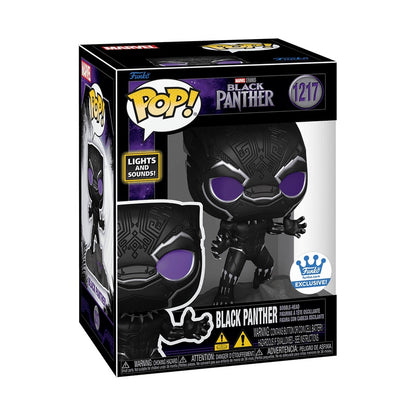 FUNKO POP BP BLACK PANTHER L&S FEXC #1217
