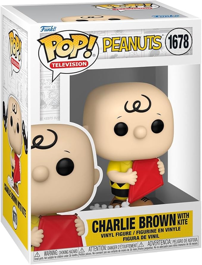 FUNKO POP CHARLIE BROWN WITH KITE #1678