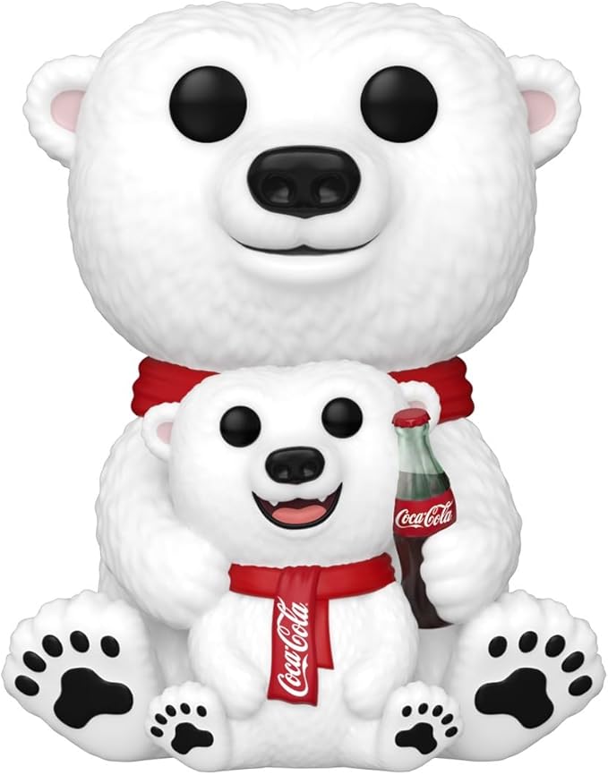 FUNKO POP COCA COLA POLAR BEAR WITH CLUB