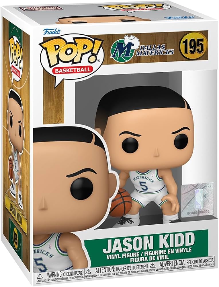 FUNKO POP DALLAS MAVERICKS JASON KIDD #195