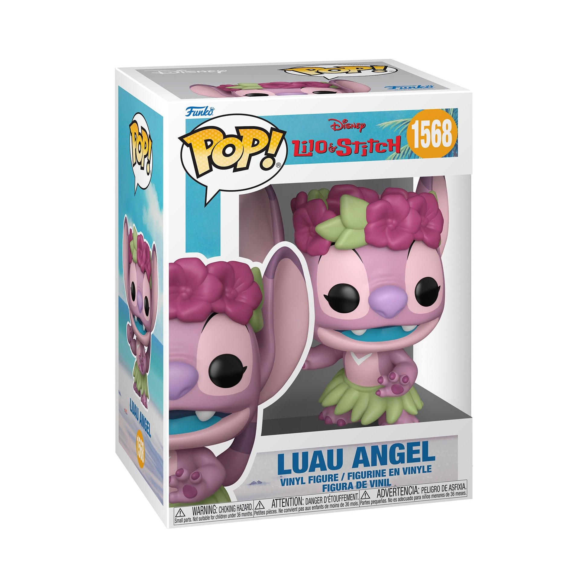 FUNKO POP DISNEY LILO & STITCH LUAU ANGEL #1568
