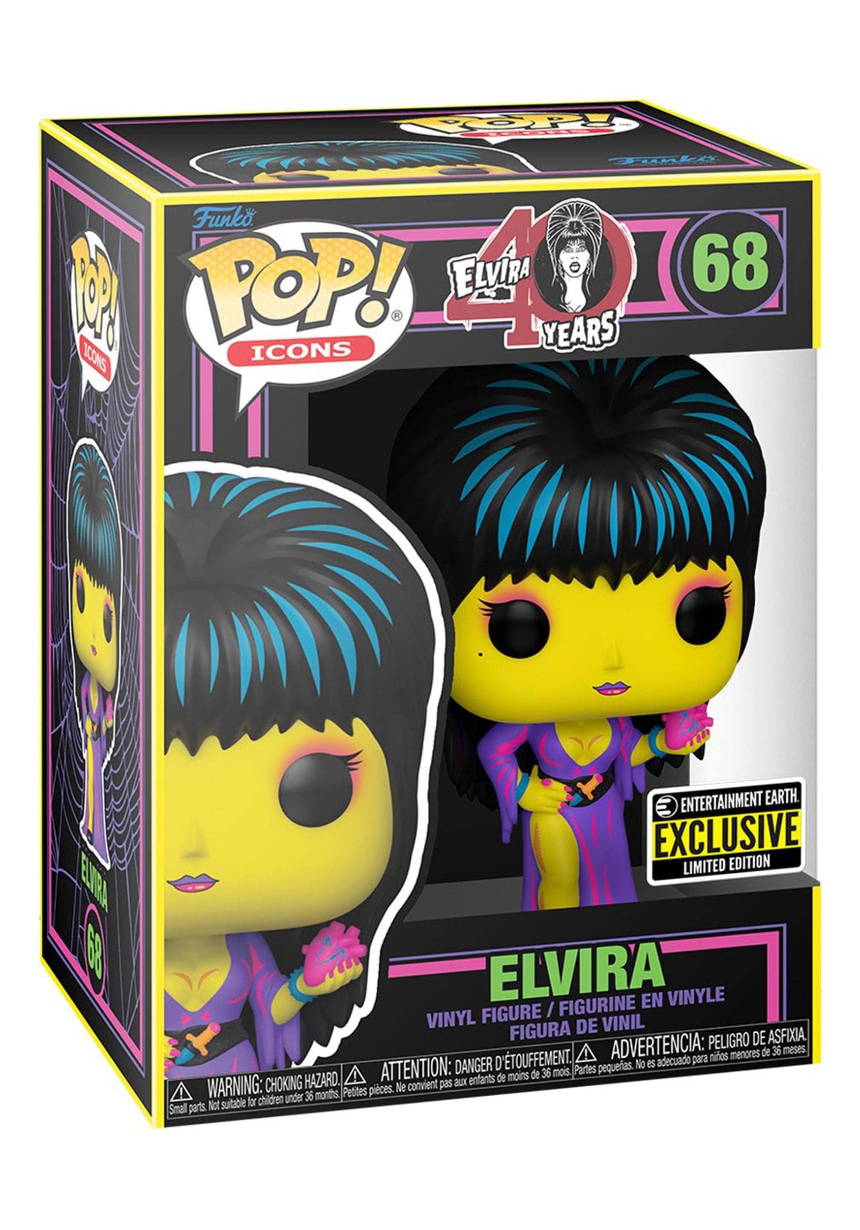 FUNKO POP ELVIRA BL EE #68