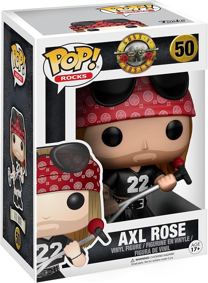 FUNKO POP GUNS N ROSES AXL ROSE #50