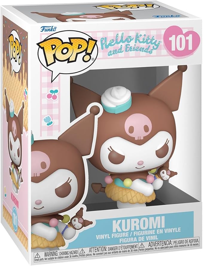 FUNKO POP HELLO KITTY AND FRIENDS KUROMI #101