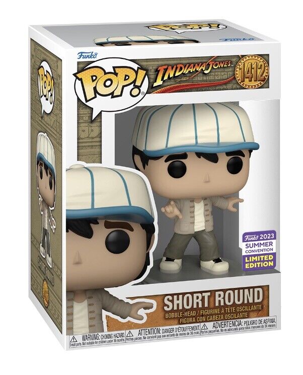 FUNKO POP IJ SHORT ROUND THE TEMPLE OF DOOM SC2023 #1412