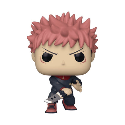 FUNKO POP JJK YUJI ITADORI W/ SLAUGHTER DEMON SC2022 #1163