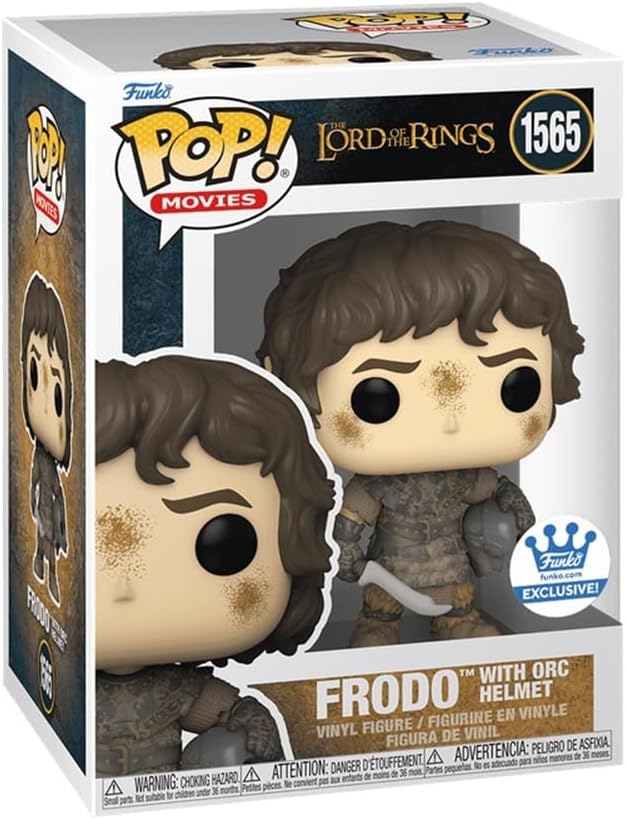 FUNKO POP LOTR FRODO W/ ORC HELMET FS #1565