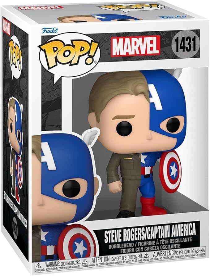FUNKO POP MARVEL STEVEN ROGERS #1431