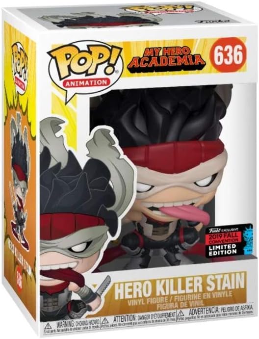 FUNKO POP MHA HERO KILLER STAIN FC2019 #636