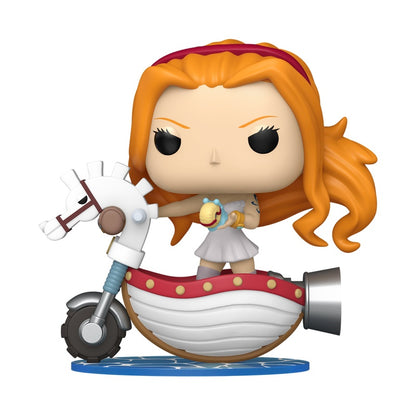 FUNKO POP ONE PIECE NAMI WITH WHITE HOBBY HORSE #128