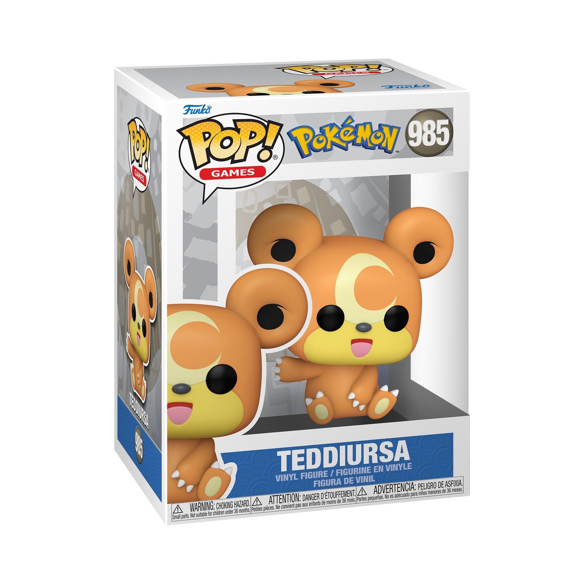 FUNKO POP POKEMON TEDDIURSA #985