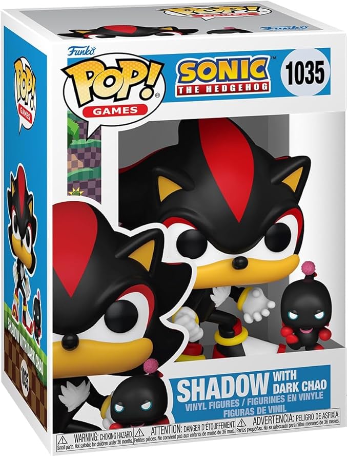FUNKO POP SONIC THE HEDGEHOG SHADOW WITH DARK CHAO