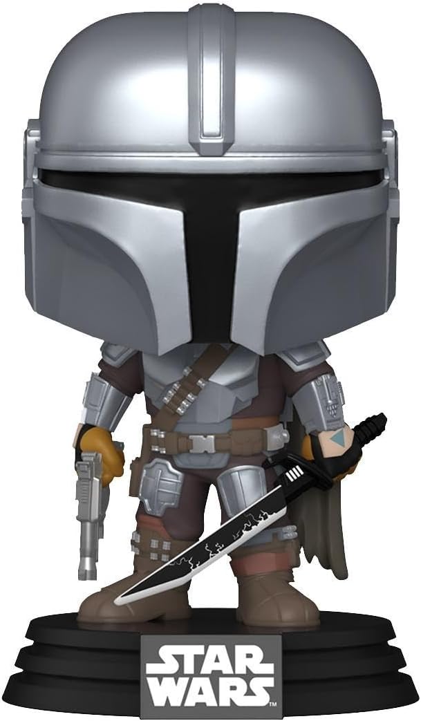 FUNKO POP SW THE MANDALORIAN WITH DARKSABER #663