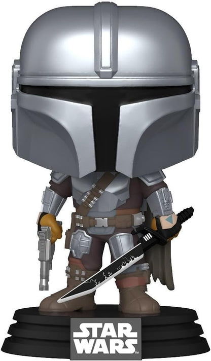 FUNKO POP SW THE MANDALORIAN WITH DARKSABER #663