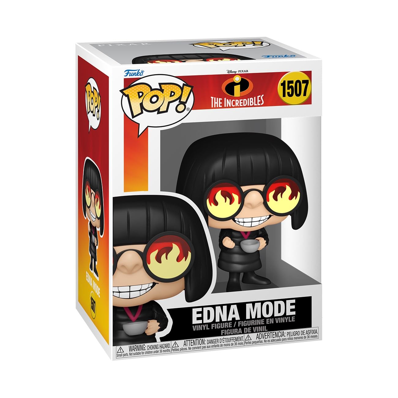 FUNKO POP THE INCREDIBLES EDNA MODE #1507