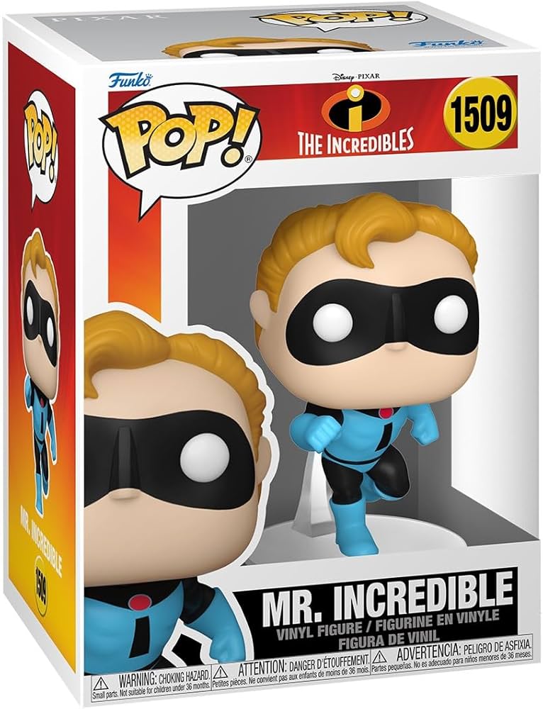 FUNKO POP THE INCREDIBLES MR INCREDIBLE #1509