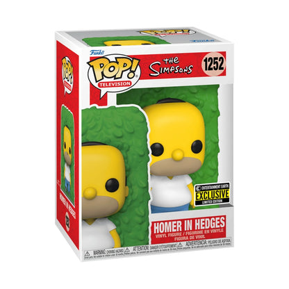 FUNKO POP TS HOMER IN HEDGES EE #1252