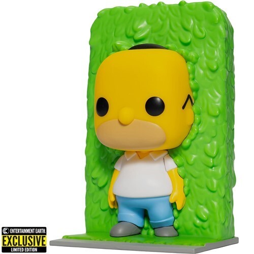 FUNKO POP TS HOMER IN HEDGES EE #1252