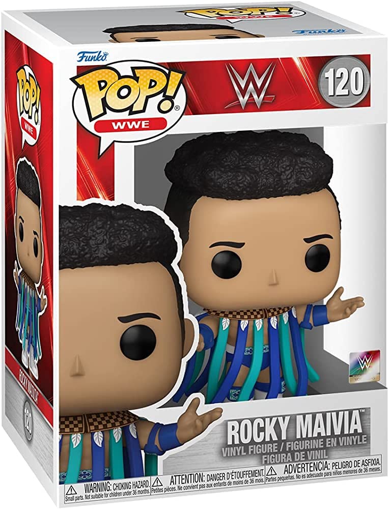 FUNKO POP WWE ROCKY MAIVIA FS #120