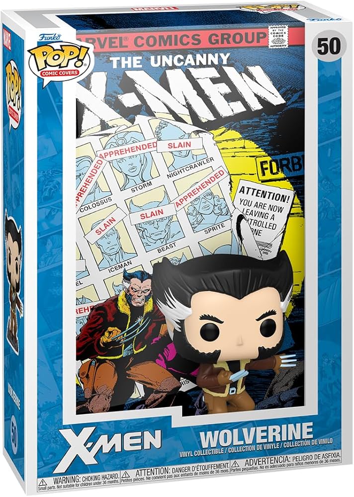 FUNKO POP X MEN WOLVERINE FUNKO COVER #50
