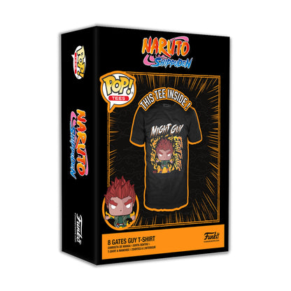 FUNKO TSHIRT NARUTO MIGHT GUY EIGHT INNER GATES X SMALL